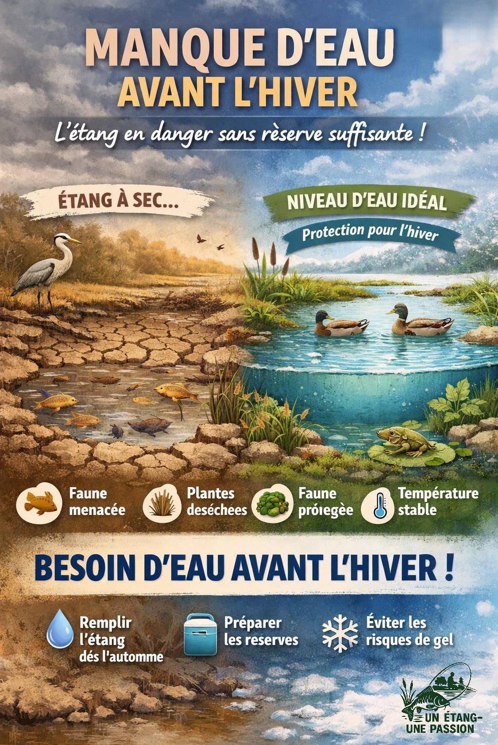 Manque d eau automne